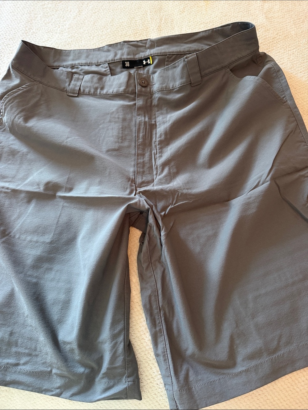 Under Armour Men's Charcoal Grey Hybrid Shorts